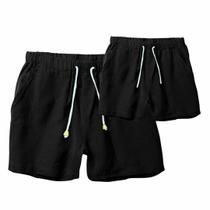 Shorts de Linho Adulto e Infantil: Kit Pai e Filho - Conforto e Estilo em Dobro