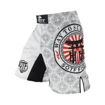 Shorts De Luta Muay Thai MMA Estilo Japonês Com Estampa De Rugido Feroz Para Fitness E Boxe