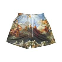 Shorts De Motocicleta Masculinos De Secagem Rápida Em Malha, Casuais De Verão, Para Academia E