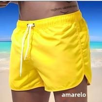 Shorts De Natação Masculinos De Cintura Baixa Respirável Moda Praia Verão 2024 Roupa De Banho Sexy