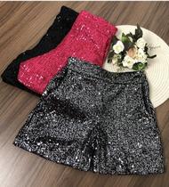 Shorts de Paetê Manu Michele Collection Ref.6872