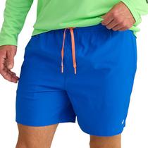 Shorts de pesca HUK Pursuit Volley para homens Ocean Blue Shorts de pesca HUK Pursuit Volley para homens Ocean Blue