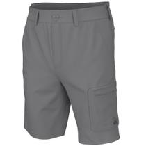 Shorts de pesca HUK Standard Next Level 10.5 para homens, cinza Shorts de pesca HUK Standard Next Level 10.5 para homens, cinza