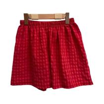 Shorts De Pijama De Algodão Xadrez Femininos Soltos E Confortáveis Para Dormir Calças De Pijama De Shorts De Pijama De Algodão Xadrez Femininos Soltos E Confortáveis Para Dormir Calças De Pijama De