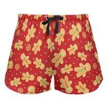 Shorts de pijama JHKKU Comfy Sleep Bottoms Christmas para mulheres