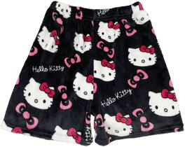 Shorts de pijama Kunsecsh Anime Cartoon Cute Cat Flannel Women Shorts de pijama Kunsecsh Anime Cartoon Cute Cat Flannel Women