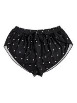 Shorts de pijama MakeMechic Polka Dots com fenda lateral para mulheres Shorts de pijama MakeMechic Polka Dots com fenda lateral para mulheres