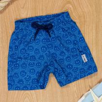 Shorts de Praia com Bolsinho Smiles para Meninos Shorts de Praia com Bolsinho Smiles para Meninos