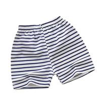 Shorts De Praia De Algodão Para Meninos E Meninas, Respirável, Casual De Verão, Com Estampa De