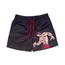 Shorts De Praia De Secagem Rápida E Respirável Com Estampa De Anime Hajime No Ippo Para Exercícios E