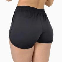 Shorts de Praia e Piscina com bolso Feminino Preto G