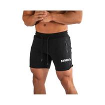 Shorts de Praia Masculino Respirável - Secagem Rápida com Zíper Duplo