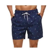 Shorts De Praia Masculinos Com Estampa Gráfica Em Gradiente Colorido, Impressão 3D, Casuais Para O