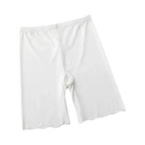 Shorts De Segurança Femininos plus Size De Cintura Alta Sem Costura Em Seda Gelada, Finos,