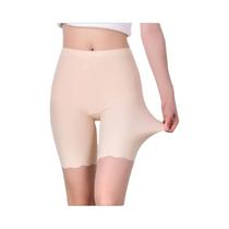 Shorts De Segurança Para Gestantes plus Size, Sem Costura, Em Seda Gelada, Anti-Fricção, Cintura