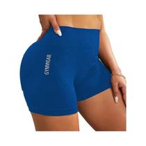 Shorts de Treino de Cintura Alta para Mulheres - Calça Curta de Yoga