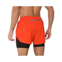 Shorts De Treino Masculinos 2 Em 1 De Secagem Rápida Para Corrida E Musculação Com Camada Dupla