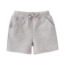 Shorts De Verão Para Meninos Em Algodão Cinza Little Maven 2024 Roupas Infantis Em Cores Sólidas Shorts De Verão Para Meninos Em Algodão Cinza Little Maven 2024 Roupas Infantis Em Cores Sólidas