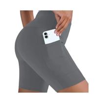 Shorts De Verão plus Size De Cintura Alta Para Mulheres, Leggings Esportivas Para Academia E Corrida