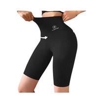 Shorts de Yoga Cintura Alta Push Up - M ao XL - Fitness, Ciclismo e Ginástica