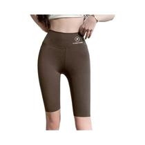 Shorts De Yoga De Cintura Alta Com Alta Elasticidade E Efeito Levanta Bumbum, Tamanhos M, L, XL, Shorts De Yoga De Cintura Alta Com Alta Elasticidade E Efeito Levanta Bumbum, Tamanhos M, L, XL,