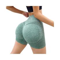 Shorts De Yoga De Cintura Alta Com Efeito Push up Para Mulheres, Leggings Esportivas Para Ciclismo E