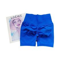Shorts De Yoga De Cintura Alta Para Mulheres, Com Efeito Levanta Bumbum, Elástico Triplo Cruzado,