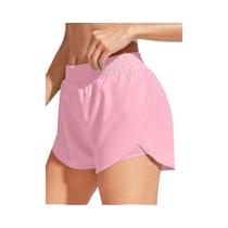 Shorts De Yoga Elásticos Femininos Para Fitness, Corrida E Treino, Leggings Para Academia