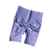 Shorts de Yoga Feminino Cintura Alta - Sem Costura, Controle de Barriga e Respirável