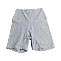 Shorts De Yoga Femininos Com Compressão Suave, Cor Sólida, Para Esportes, Corrida, Ciclismo, Com