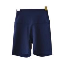 Shorts De Yoga Femininos De Cintura Alta, Ajuste Slim, Levanta O Bumbum, Shorts Esportivos De Nylon