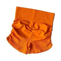 Shorts De Yoga Femininos De Cintura Alta Para O Verão, Respiráveis, Com Efeito Levanta Bumbum, Para