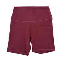 Shorts De Yoga Femininos De Compressão Em Cor Sólida, Suporte Esportivo, Respirável Para Shorts De Yoga Femininos De Compressão Em Cor Sólida, Suporte Esportivo, Respirável Para