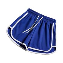 Shorts De Yoga Femininos De Verão, Cintura Média, Casuais, Soltos, De Perna Larga, Respiráveis, Para