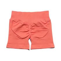 Shorts De Yoga Sem Costura Com Cintura Alta E Efeito Empina Bumbum Para Mulheres, Leggings De Treino