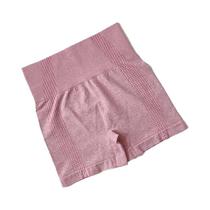 Shorts De Yoga Sem Costura De Cintura Alta Para Mulheres, Leggings De Controle De Barriga Slim Para