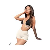 Shorts De Yoga Sem Costura Para Mulheres Com Cintura Alta E Efeito Scrunch Butt Para Treino E