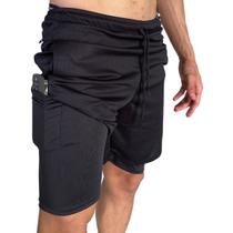 Shorts Duplo 2 Em 1 Para Corrida United