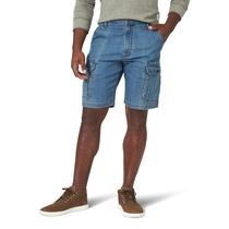 Shorts elásticos cargo Wrangler Authentics para homens grandes e altos