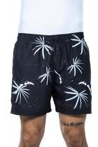 Shorts Elite Estampado Plus Size 31455 Masculino - Preto e Branco