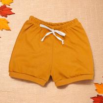 Shorts em Algodão Caramelo - Conforto e Estilo Para Bebês Shorts em Algodão Caramelo - Conforto e Estilo Para Bebês