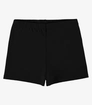 Shorts em Cotton Leve Rovi Kids Preto Shorts em Cotton Leve Rovi Kids Preto