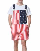 Shorts em geral Bindefon American Flag para homens tamanho M