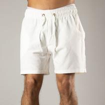 Shorts em Linho Masculino Premium Mauricinho a cima do Joelho Brim Social Casual Moda Praia
