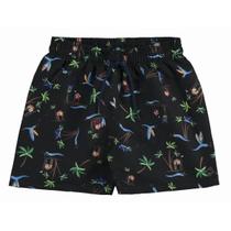 Shorts em Microfibra BGR - Preto