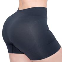 Shorts Empina Bumbum Sem Costura Cor:PretoTamanho:GGGênero:Feminino Shorts Empina Bumbum Sem Costura Cor:PretoTamanho:GGGênero:Feminino