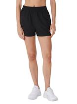 Shorts Esportivo Malwee Sport 1000131531 Feminino Com Bolsos Tafetá T. P/GG