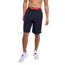 Shorts esportivos Champion Core Training Navy 25 cm pequenos