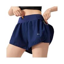 Shorts Esportivos Femininos De Cintura Alta Secagem Rápida Para Verão Corrida Basquete Fitness Yoga Shorts Esportivos Femininos De Cintura Alta Secagem Rápida Para Verão Corrida Basquete Fitness Yoga