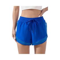 Shorts Esportivos Femininos - Dupla Camada, Secagem Rápida e Ajuste Solto Shorts Esportivos Femininos - Dupla Camada, Secagem Rápida e Ajuste Solto